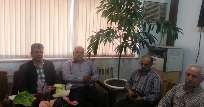 برگزاری جلسه در دفتر معاونت بهبود سازمان جهاد کشاورزی استان گیلان