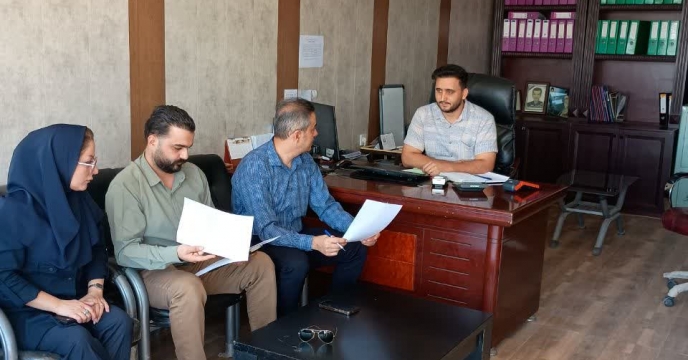 بازدید نظارتی کارگروه پایش شرکت خدمات حمایتی کشاورزی استان قزوین از کارگزاری‌های  شهرستان بوئین زهرا