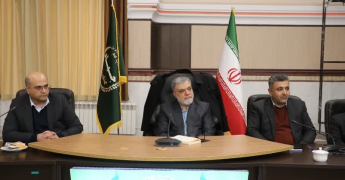 حضور مدیر شرکت خدمات حمایتی کشاورزی استان قزوین در نشست نماینده مردم قزوین، البرز و آبیک در سازمان جهاد کشاورزی