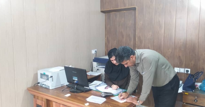 بازدید کارشناس فنی شرکت از انبار کارگزار شهرستان رودان بخش جغین استان هرمزگان 