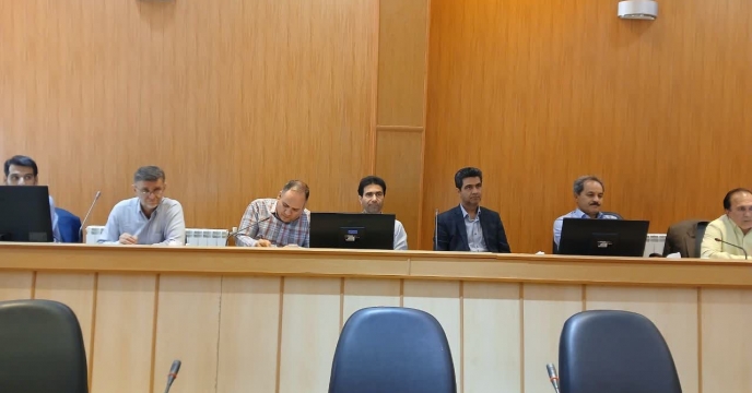 حضور مدیر شرکت خدمات حمایتی کشاورزی استان زنجان در جلسه شورای هماهنگی مدیران