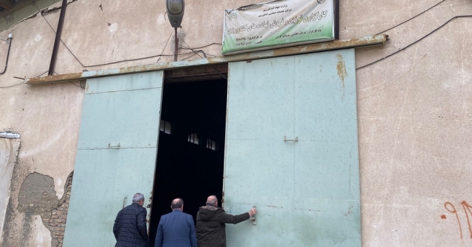 رصد و پایش انبار کارگزاری تعاونی روستایی گرمی در دی ماه سال جاری