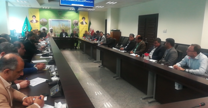 حضور مدیر شرکت خدمات حمایتی کشاورزی استان قم در جلسه شورای هماهنگی