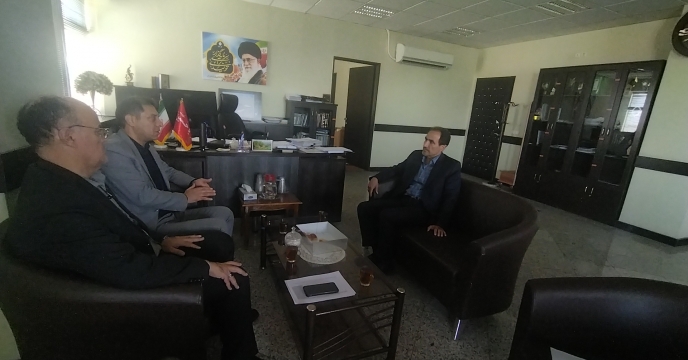  جلسه مدیر شرکت خدمات حمایتی کشاورزی استان قم با مسئولان سازمان جهاد کشاورزی