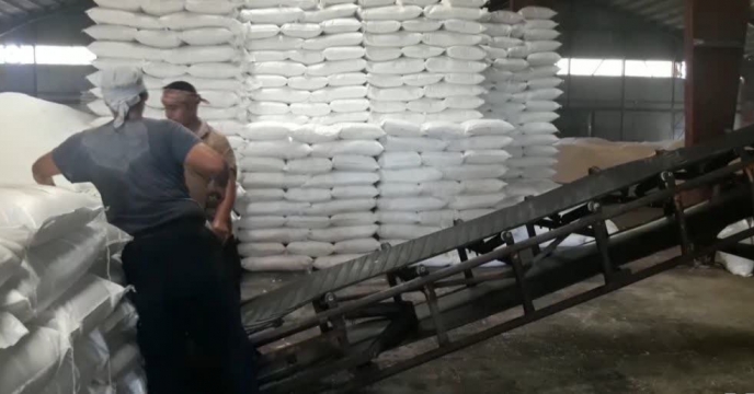 تامین و توزیع مقدار۱۵ تن سوپر فسفات ساده برای کشاورزان شهرستان  آق قلا در  مرداد ماه سال جاری