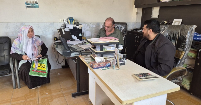 بازدید و پایش حضوری از کارگزاری کود داود کلته در شهرستان بندر ترکمن