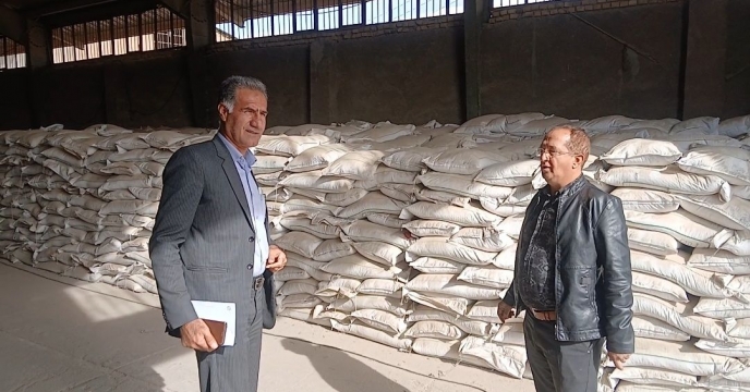 بازدید از انبار سازمانی شرکت خدمات حمایتی کشاورزی استان کهگیلویه و بویراحمد