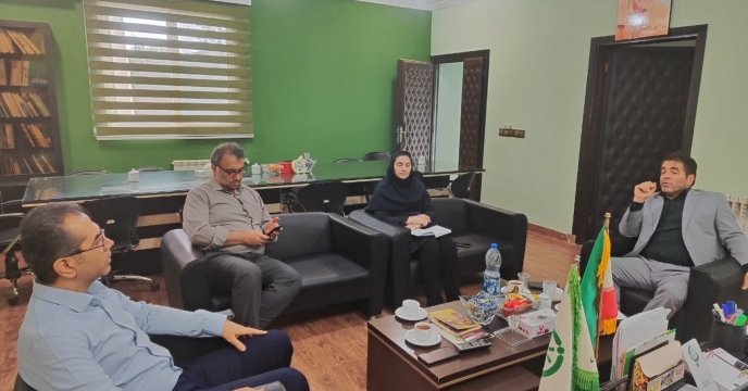دیدار و گفتگو معاونت بهبود تولیدات گیاهی سازمان جهاد کشاورزی استان گلستان با مدیر شرکت خدمات حمایتی کشاورزی استان گلستان 