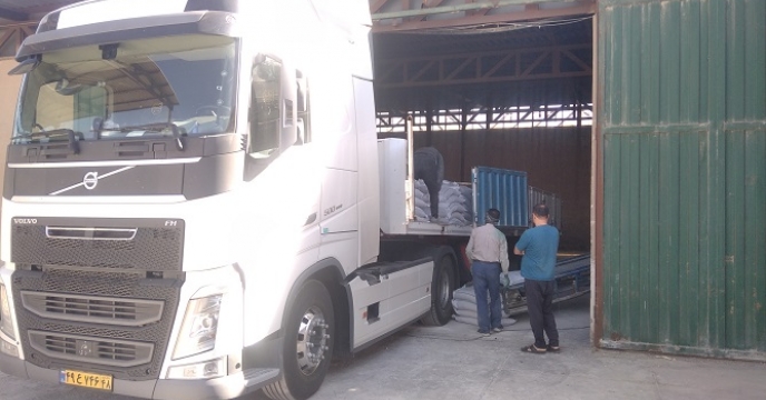 تخلیه 200 تن کود سولفات پتاسیم گرانوله  در انبار استان زنجان