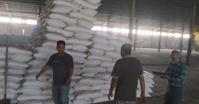 اجرای عملیات انبارگردانی در انبار سازمانی شهرک توحید بندرعباس