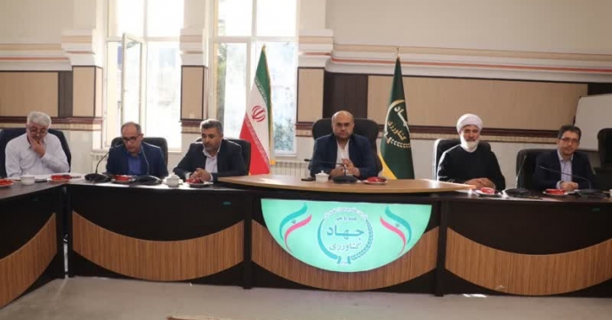  حضور مدیر شرکت خدمات حمایتی کشاورزی استان قزوین در نشستی با محوریت شروع سال زراعی جدید و کشت محصولات پاییزه 