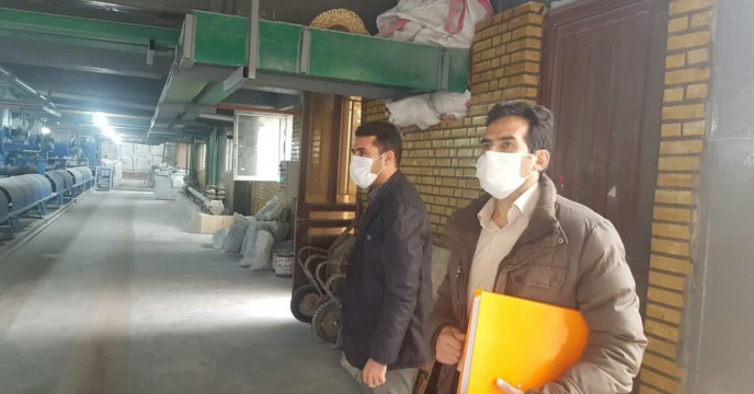 بازدید از کارخانه تولید کود طرف قرارداد شهرستان ساوه – استان مرکزی 