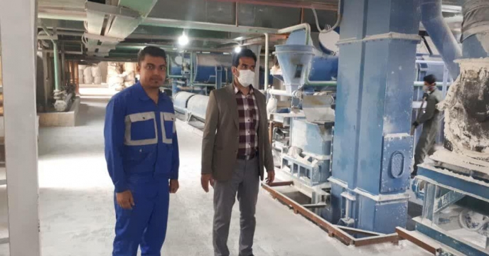 بازدید از کارخانه تولید کود تدبیر فراست ساوه در استان مرکزی 