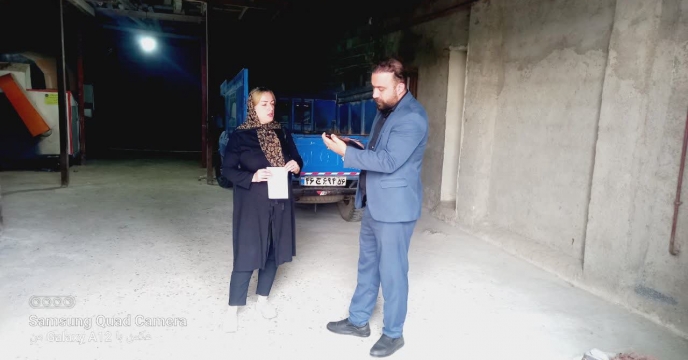 بازدید ازکارگزاری توزیع نهاده های کشاورزی در شهرستان لاهیجان