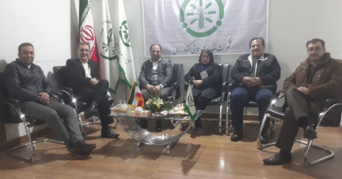 بازدید دکتر پوررمضان مدیرمجتمع شیمیایی آبیک از نمایشگاه تخصصی کشاورزی تهران