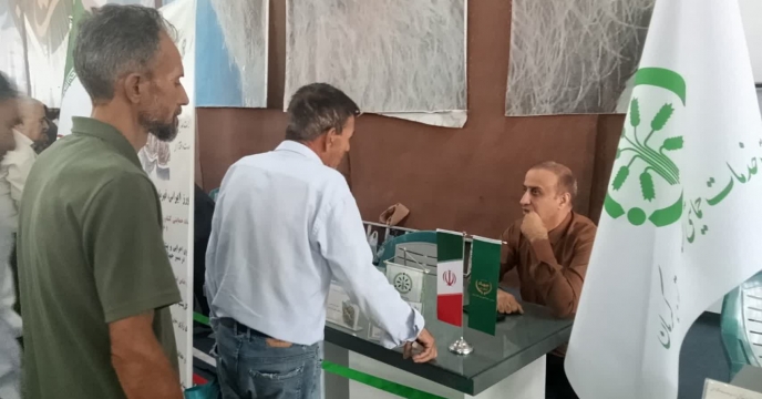  میز ارتباطات مردمی شرکت خدمات حمایتی کشاورزی استان کرمان برپاشد