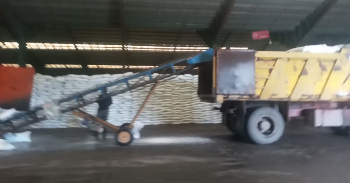 توزیع ۱۳۴۰ تن کود برای کارگزاران خمام در هشت ماهه نخست سال