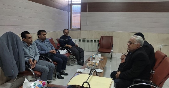 برگزاری جلسه مدیر شرکت خدمات حمایتی کشاورزی استان سیستان وبلوچستان با مدیر عامل شرکت حمل ونقل خلیج فارس در خصوص حمل کودهای کشاورزی 