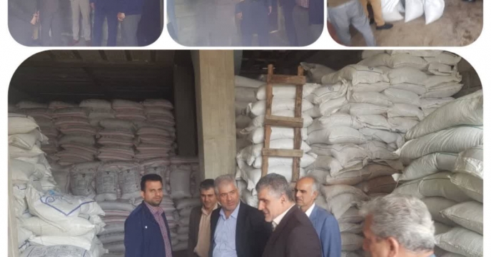  نظارت و بازید مدیران جهاد کشاورزی به همراه مدیران و مسولین شرکت خدمات حمایتی کشاورزی گیلان از کارگزاری های توزیع کود کشاورزی در شهرستان رضوانشهر