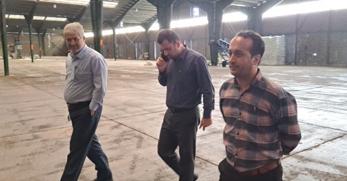 بازدید مدیر شرکت خدمات حمایتی کشاورزی استان گیلان از انبار سازمانی نهاده های کشاورزی