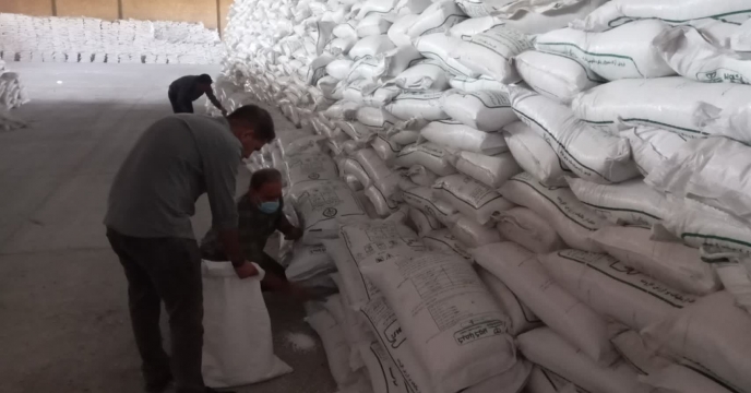 نمونهبرداری از سولفات پتاسیم پارت ۱۴ صنعت پتاس آسیا در فارس انجام شد