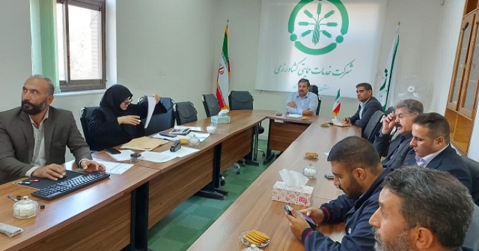 کمیسیون بازگشایی پاکات مناقصه حمل داخلی نهاده های کشاورزی شرکت خدمات حمایتی کشاورزی استان چهار محال و بختیاری