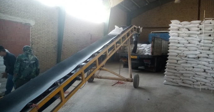  حمل 10تن کود شیمیایی کلرور پتاس به کارگزاری های شهرستان سملقان