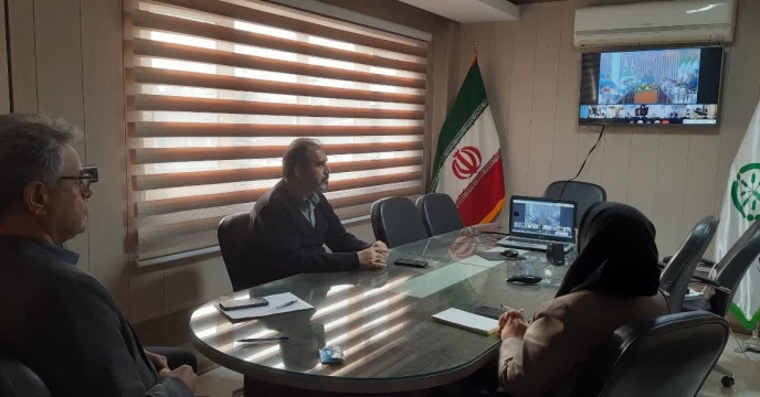 حضور مدیر و کارکنان شرکت خدمات حمایتی کشاورزی خراسان شمالی در وبینار مدیریت سبز