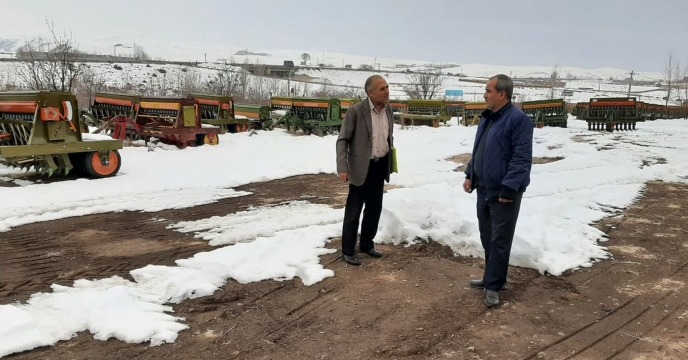 بازدید از ماشین‌آلات شرکت های کشت گستر، نوین صنعت آذربایجان و مزرعه سبز آذربایجان در استان آذربایجان شرقی