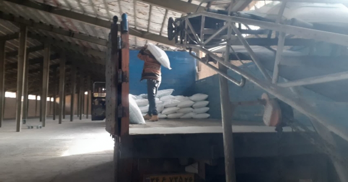 ارسال 10 تن کود شیمیایی سولفات پتاسیم به کارگزاری های شهرستان سملقان