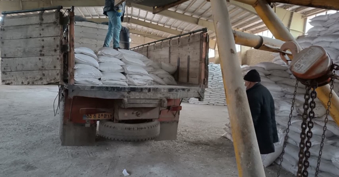 تامین و توزیع 75 تن کود کشاورزی سوپرفسفات تریپل برای کارگزاری های شهرستان رازو جرگلان در ده ماهه سال جاری