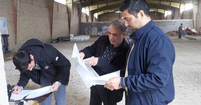  بازدید از کارگزاری های توزیع فروش کود کشاورزی از کارگزاری های شهرستان سملقان در بهمن ماه سال جاری