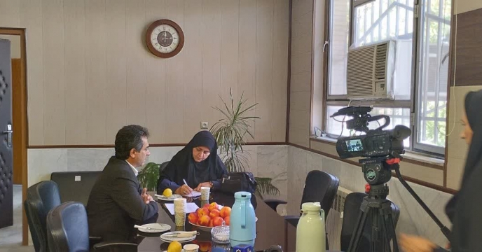 مصاحبه مدیرشرکت خدمات حمایتی کشاورزی استان کرمانشاه باصدا وسیمای استان