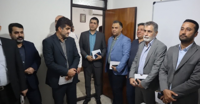 حضور  معاون  فنی و تولیدی  شرکت خدمات حمایتی  کشاورزی استان گلستان  درافتتاح هفتمین مرکز خدمات کشاورزی غیردولتی استان گلستان در شهرستان گرگان