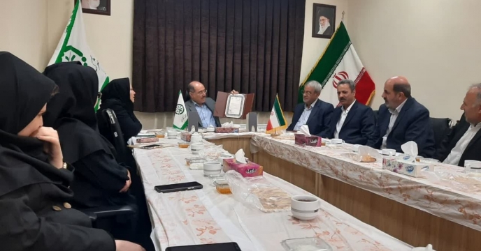 برگزاری مراسم تجلیل از بازنشستگان و روز روابط عمومی در شرکت خدمات حمایتی کشاورزی آذربایجان شرقی