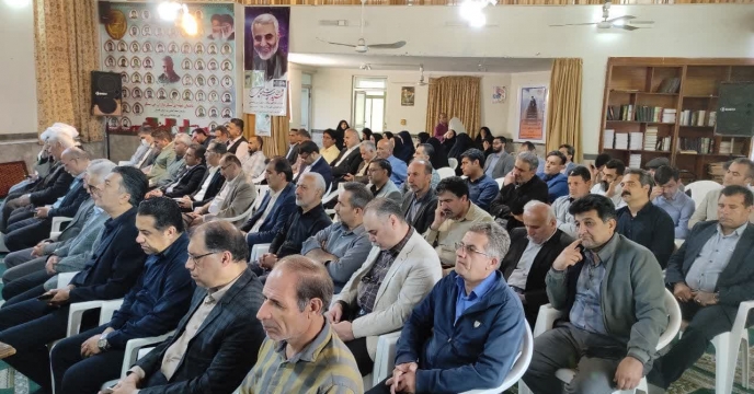 حضور سرپرست  شرکت خدمات حمایتی کشاورزی استان گلستان در  مراسم سالگرد شهادت حضرت ایت ا.. رئیسی وهمراهان در سانحه هوایی استان آذربایجان شرقی