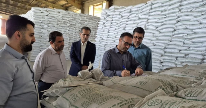 بازرسی و نظارت از انبارسازمانی گرگان  با حضور مشاور ‌مدیرمعاون فنی و کنترل کیفی شرکت خدمات حمایتی کشاورزی در امور مربوط به فناوری ها و دانش های نوین مرتبط با نهاده های کشاورزی