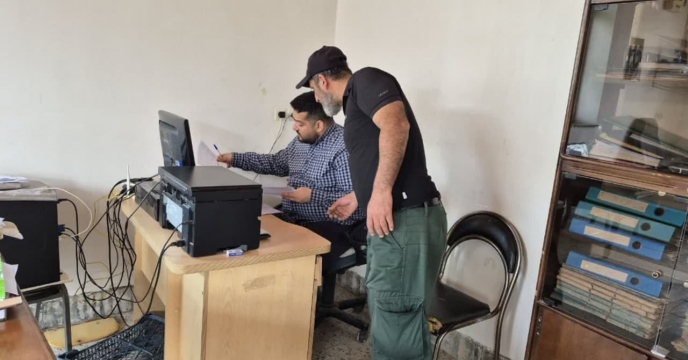 بازدید ازمراکز توزیع کود در شهرستان بندرگز