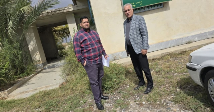 بازدید از مرکز  توزیع کودیارانه ی تعاونی تولید پیوند در شهرستان آق قلا