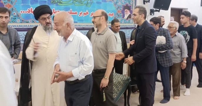 دیدار عیدانه مدیر شرکت خدمات حمایتی کشاورزی استان گلستان با نماینده ولی فقیه استان گلستان و امام جمعه کرگان در روز عید غدیر خم