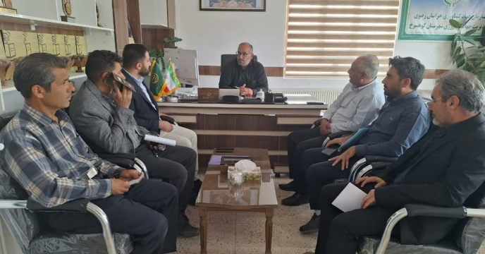 برگزاری جلسه رصد و پایش کود کشاورزی شهرستان کوهسرخ
