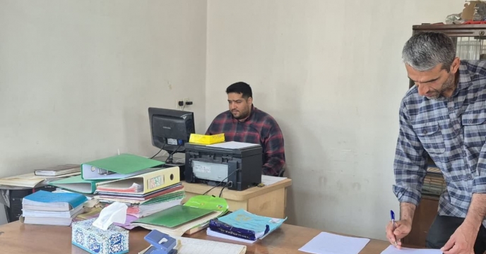 بازدید از ‌عملکرد کارگزاری های کود ، شرکت تعاونی دهقان گز در  شهرستان بندرگز