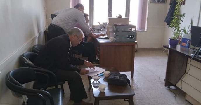 بازدید از انبار و دفتر توزیع کود کارگزاری های شهرستان بستان آباد توسط  گروه پایش شرکت خدمات حمایتی کشاورزی آذربایجان شرقی