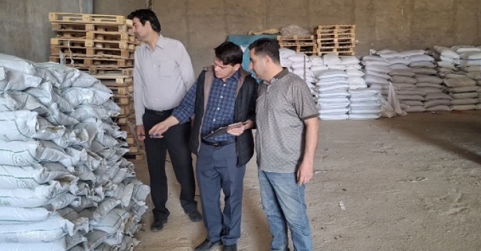 اجرای فرآیند انبار گردانی عاملیت های توزیع کود کشاورزی در شرکت خدمات حمایتی کشاورزی استان زنجان 