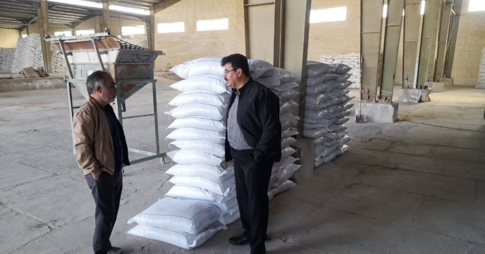 بازدید مدیر شرکت خدمات حمایتی کشاورزی استان یزد از انبارهای تحت پوشش