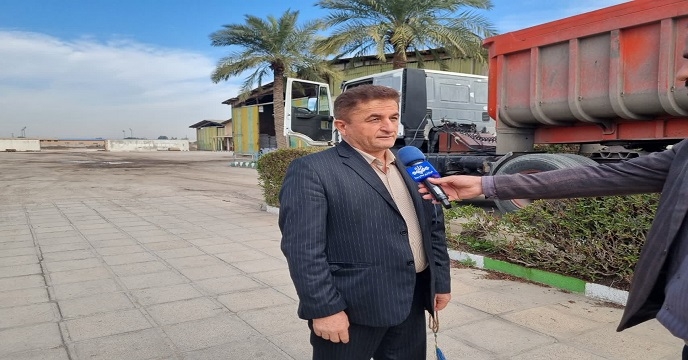 مصاحبه مدیر شرکت خدمات حمایتی کشاورزی استان خوزستان با صدا و سیما استان خوزستان