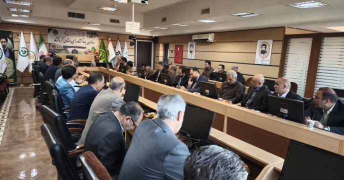 نشست نماینده مردم کرمانشاه در مجلس شورای اسلامی با مدیران جهاد کشاورزی استان کرمانشاه