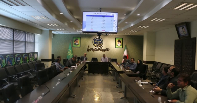 حضور کارشناس شرکت خدمات حمایتی کشاورزی استان قم در جلسه هماهنگی توزیع کود 