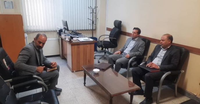 برگزاری جلسه مدیر شرکت خدمات حمایتی کشاورزی استان سمنان با رئیس مکانیزاسیون سازمان جهاد کشاورزی استان