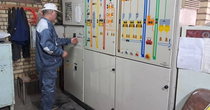 تنظیم دستگاه کارخانه بوجاری پروسس بذر شرکت خدمات حمایتی کشاورزی استان خوزستان 